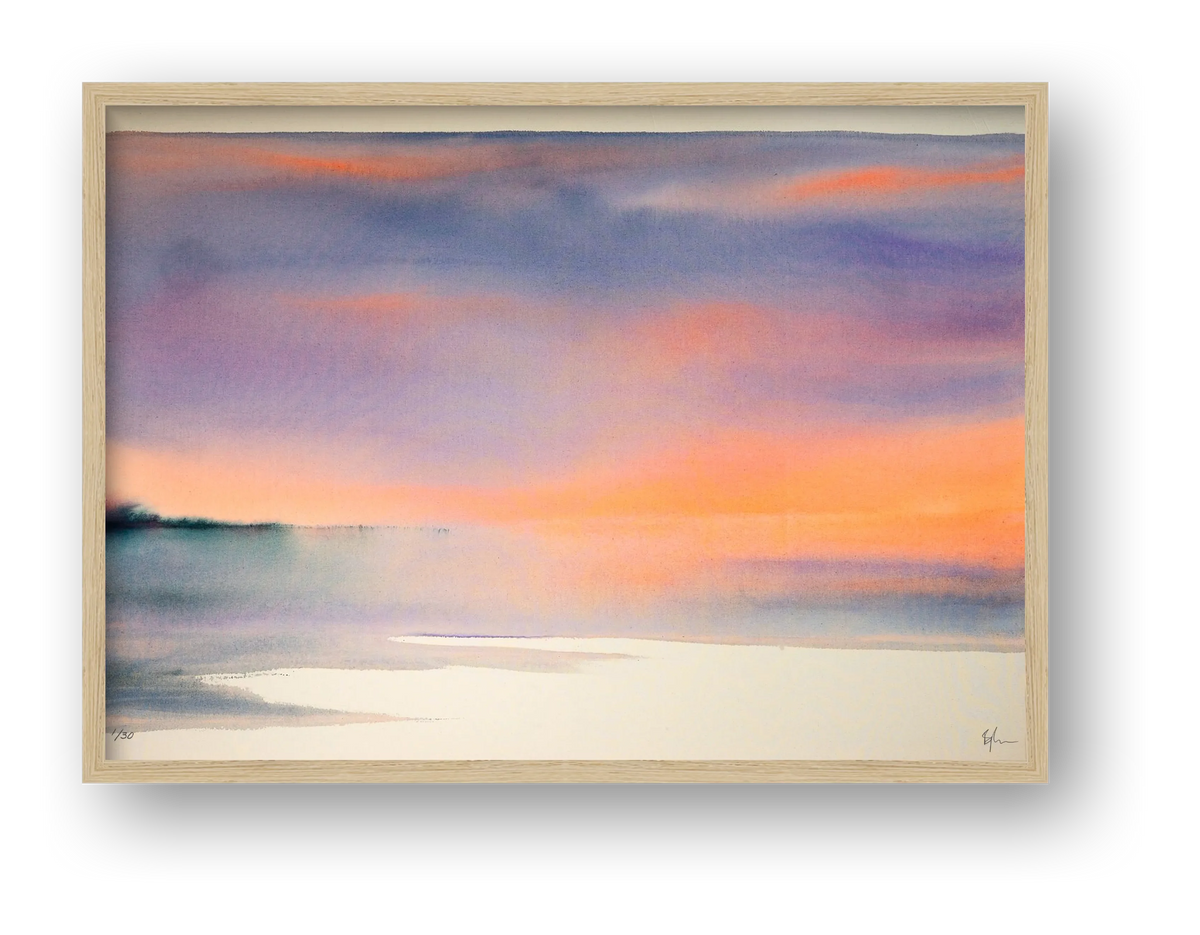Morning Hush — framed