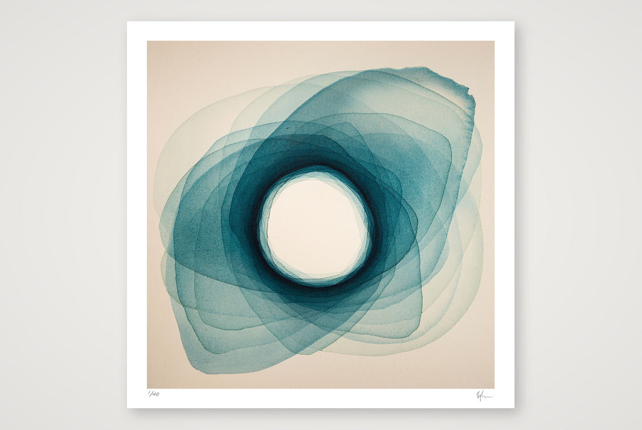 Silent Center — 30×30cm, 12×12" Print only