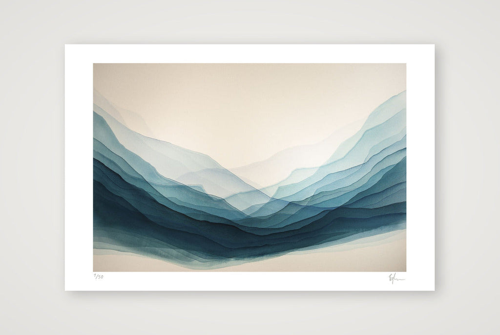 Flowing Stillness — 45×30cm, 18×12" Print only