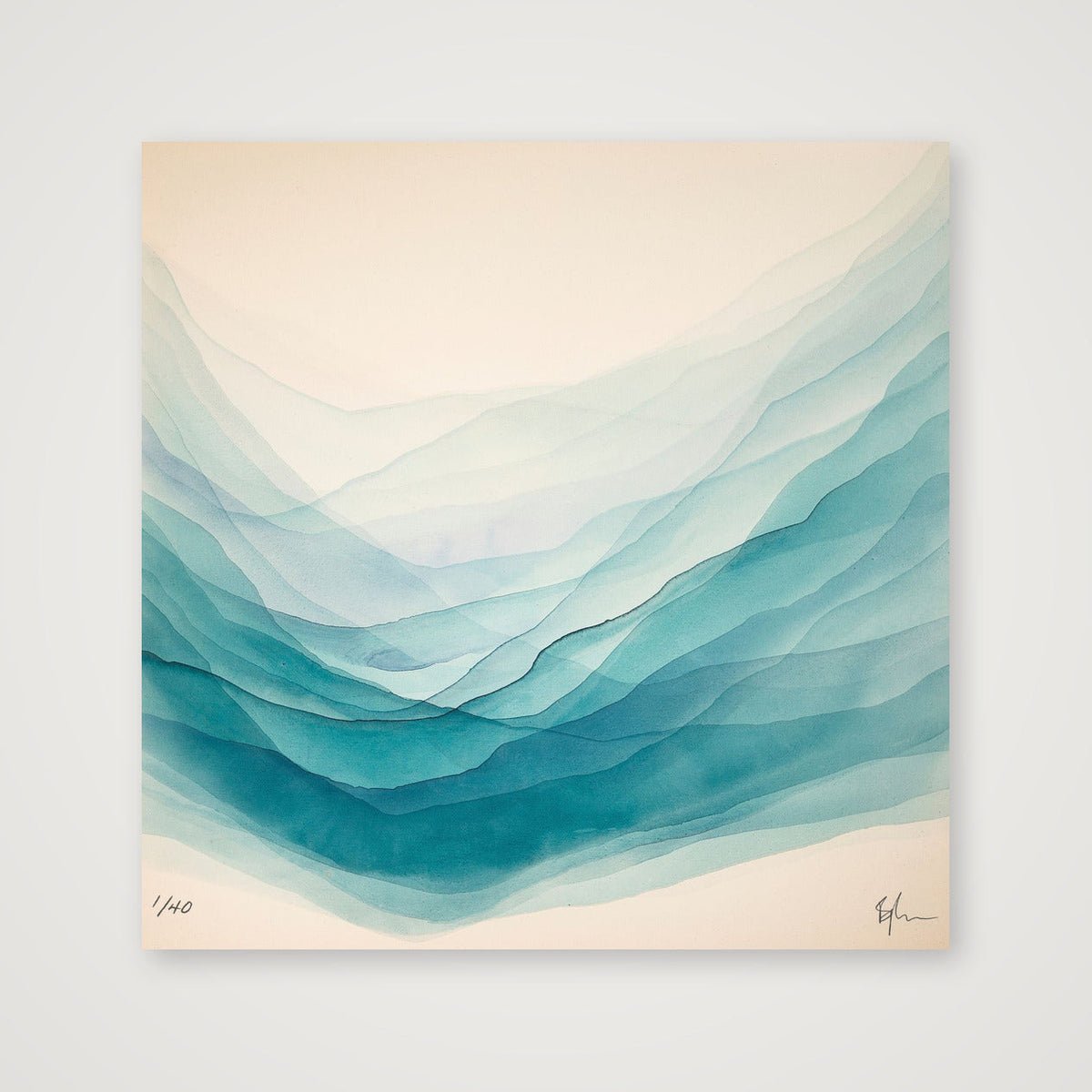 Light & Airy — 30×30cm, 12×12" Print only