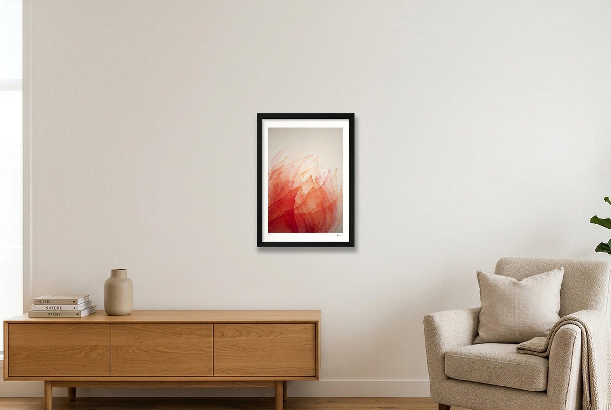Rising From Within — A3 (30×42cm, 12×17") Black Frame