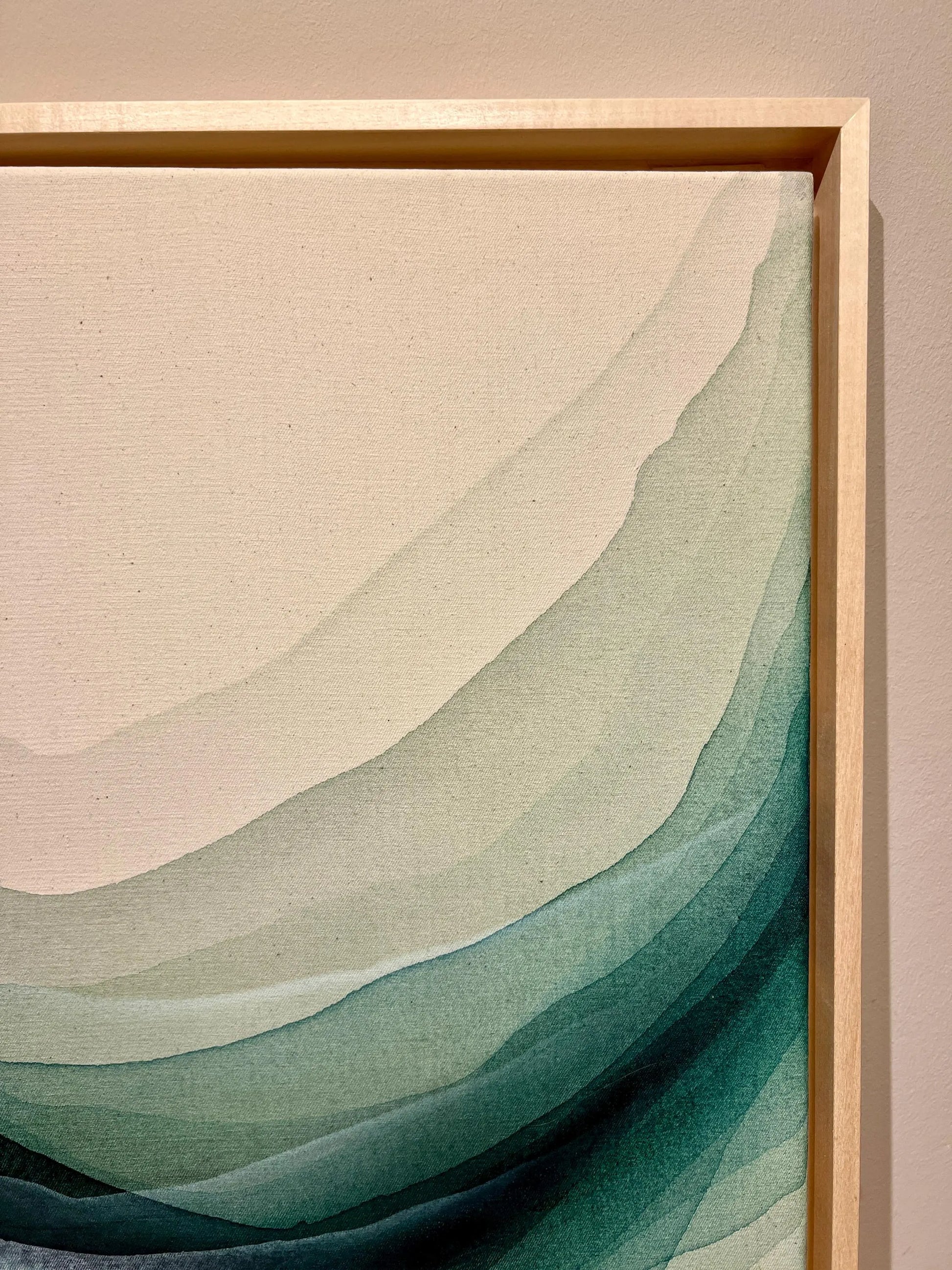 Mountainscape in green  1