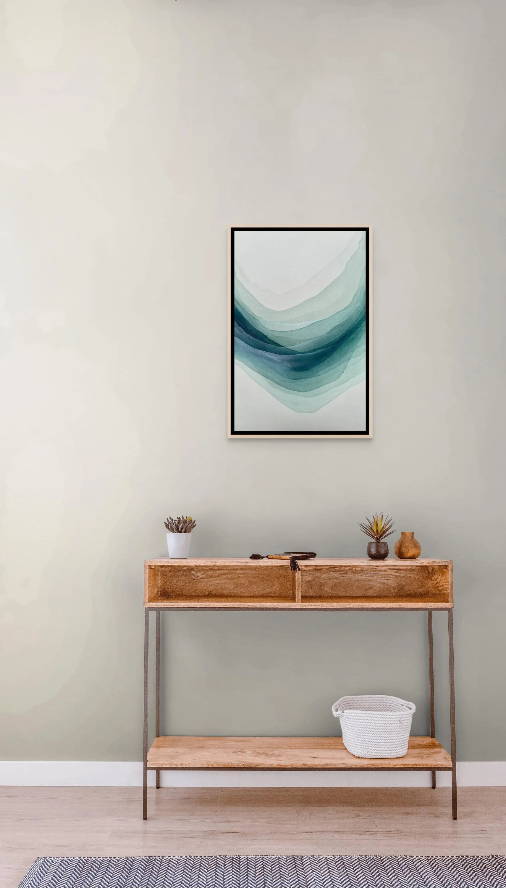 Mountainscape in green  1