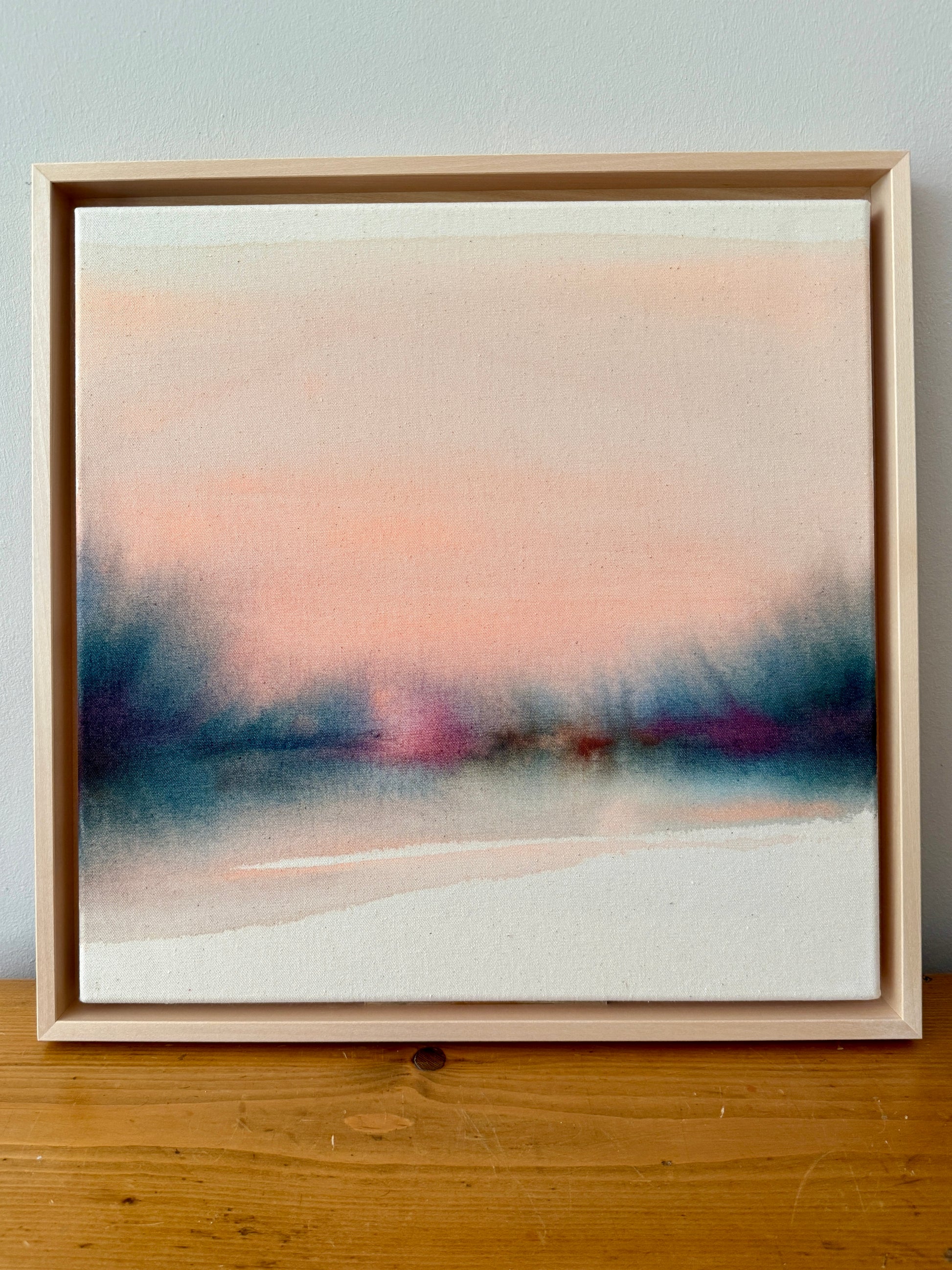Sunset by the lake